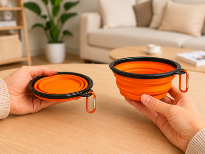 Le Bol Malin™ — Gamelle Pliable de Voyage