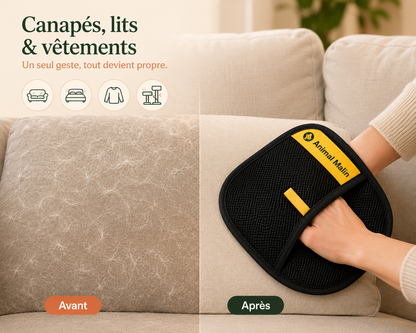 Le Gant Malin™ — Anti-Poils Express