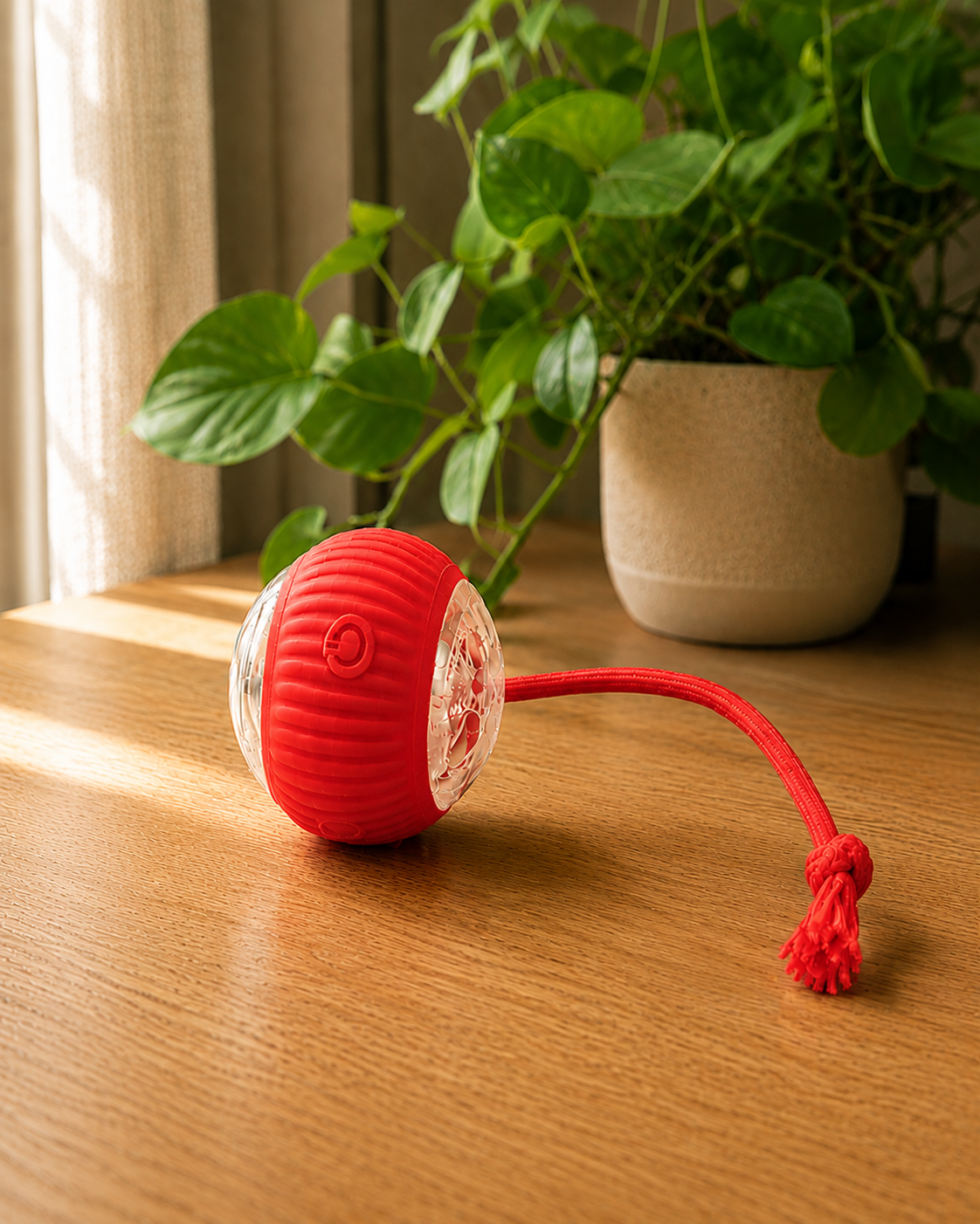 La Balle Vagabonde™ — Votre chien joue. Vous vous reposez. Sans culpabilité.
