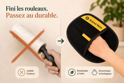 Le Gant Malin™ — Anti-Poils Express